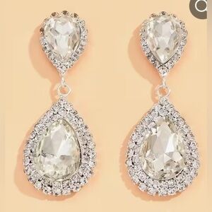 Elegant Silver Drop Earrings